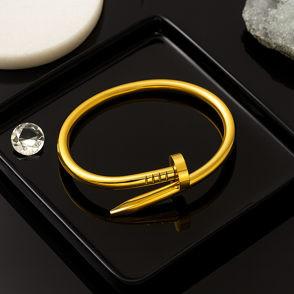 Golden Nail Cuff