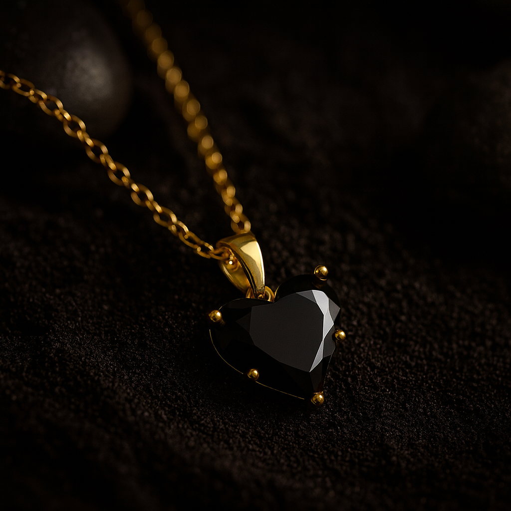 Noir Heart Necklace