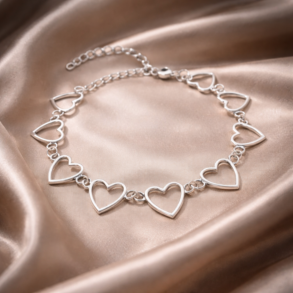 Heart Link Necklace