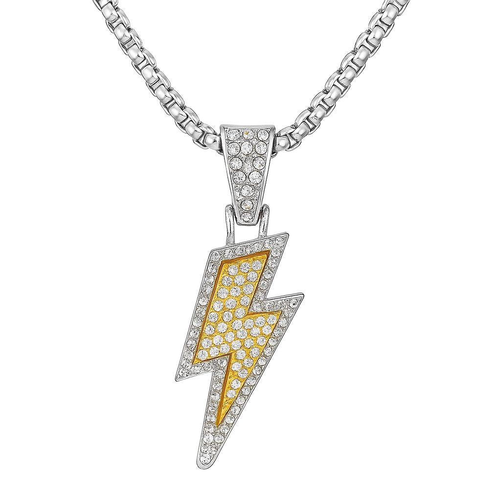 Silver Flash Necklace