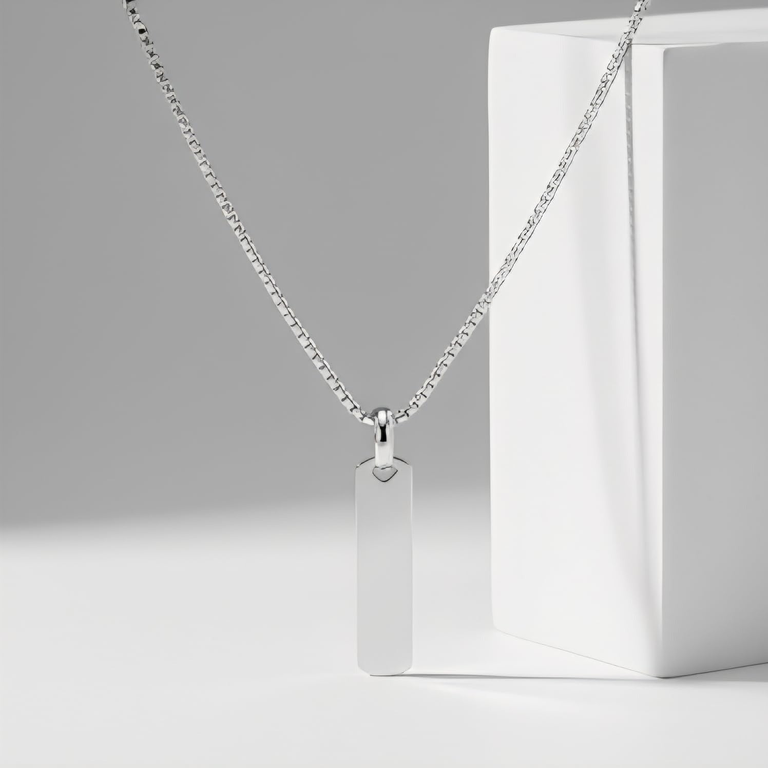 Silver Bar Pendant