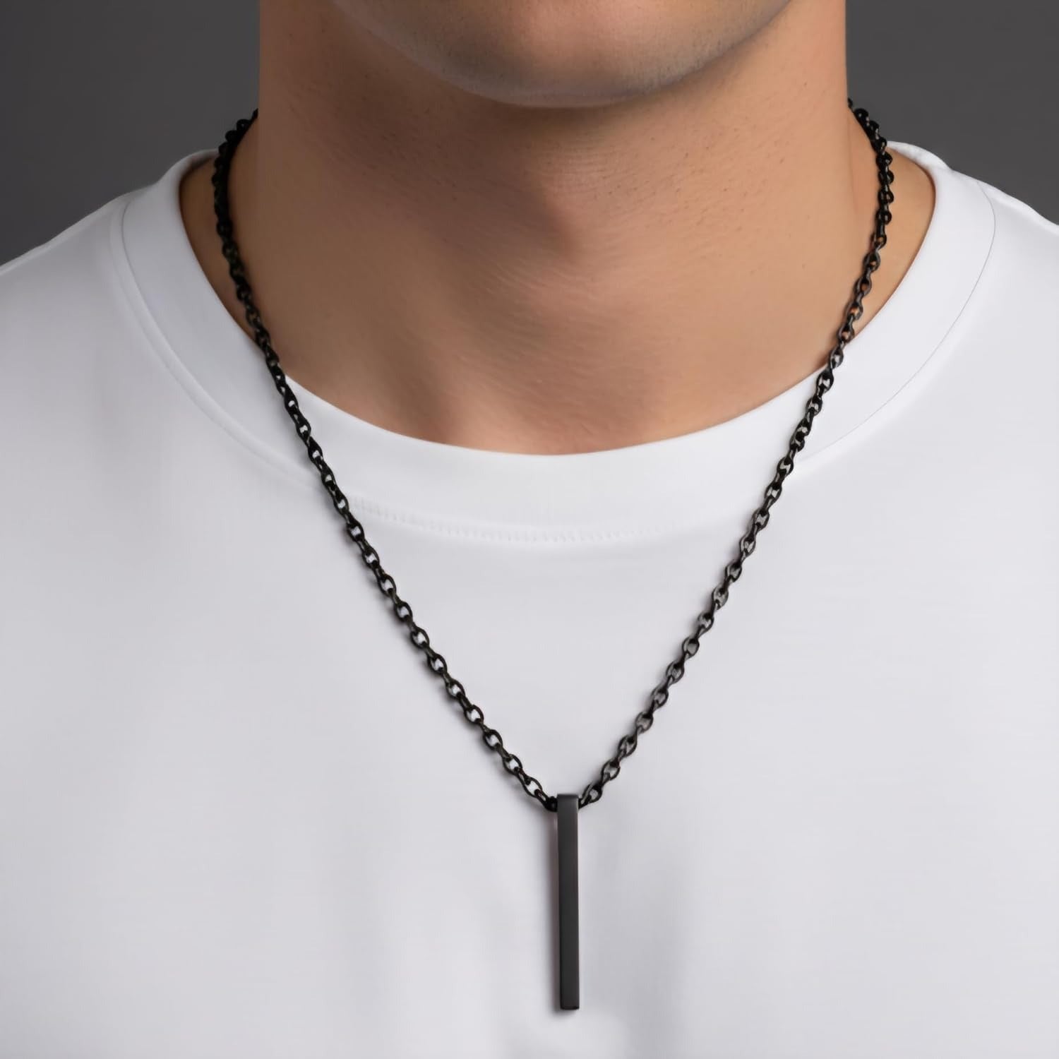 Black Bar Pendant