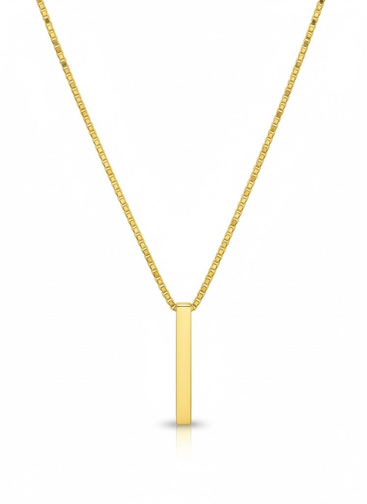 Gold Bar Pendant