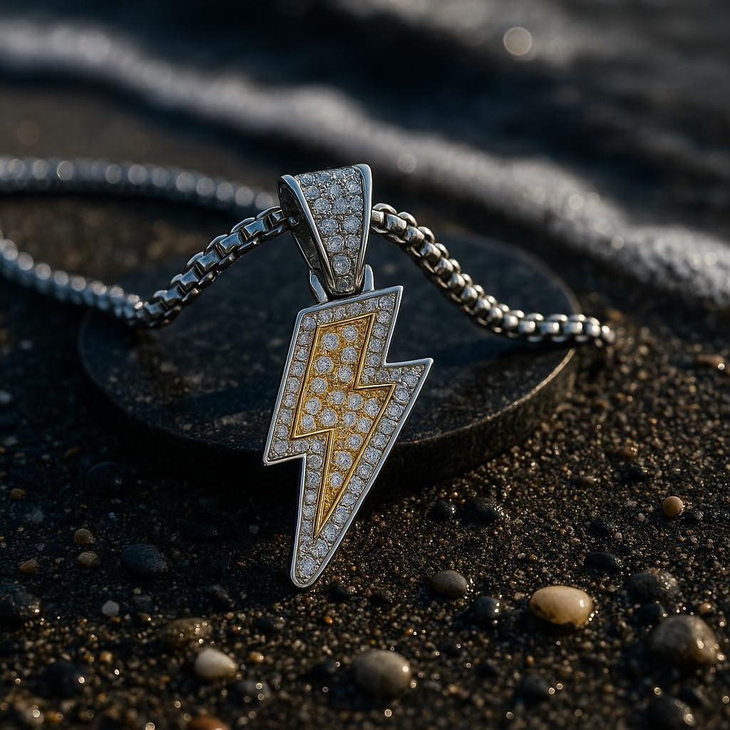 Silver Flash Necklace