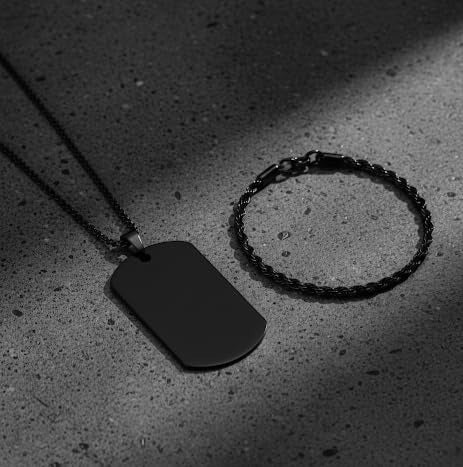 Dog Tag and Bracelet Set - ZORRY