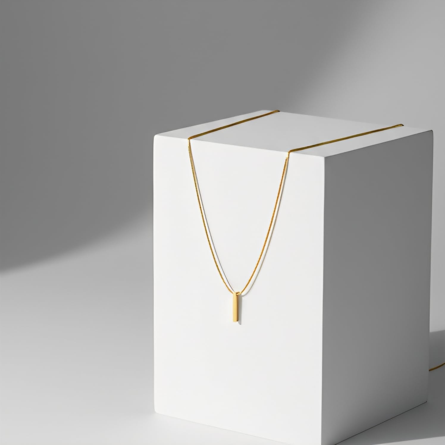 Gold Bar Pendant